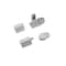 Global Door Controls Left-handed Arch/Vistawall Style Offset Pivotin Aluminum TH1110OC-LH-AL - alternate 3